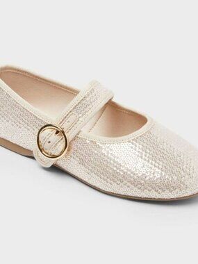 NEW Kids' Quilla Ballet Flats - art class Gold 2